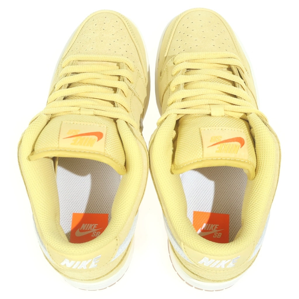 NIKE SB(ナイキエスビー) DUNK LOW PRO ISO SATURN GOLD ダンク プロ サターンゴールド ローカットスニーカー レディース イエロー US6/24cm FJ1674-700