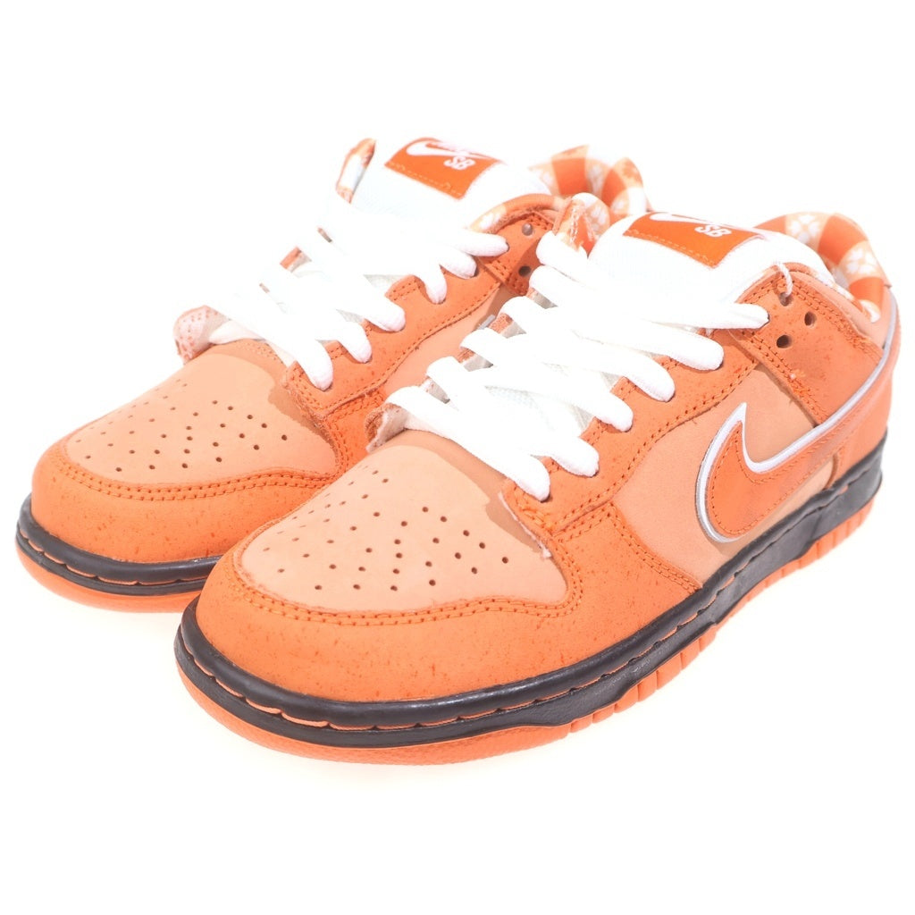 NIKE SB(ナイキエスビー) ×Concepts DUNK LOW SP ORANGE LOBSTER コンセプツ ダンク オレンジロブスター ローカットスニーカー レディース オレンジ US6/24cm FD8776-800