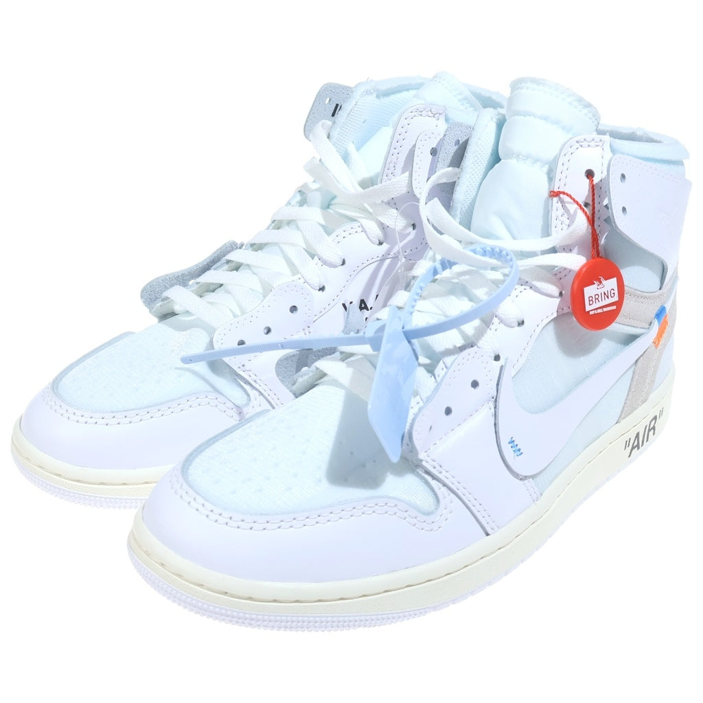 NIKE(ナイキ) ×Virgil Abloh Archive (V.A.A.) AIR JORDAN 1 RETRO HIGH OG ALASKA エアジョーダン レトロ アラスカ ハイカットスニーカー US9.5/27.5cm AA3834-100