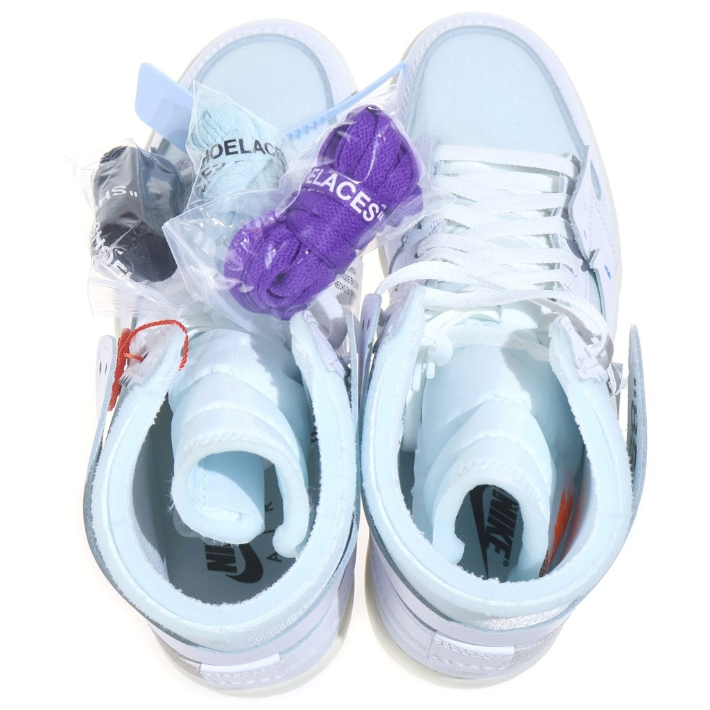 NIKE(ナイキ) ×Virgil Abloh Archive (V.A.A.) AIR JORDAN 1 RETRO HIGH OG ALASKA エアジョーダン レトロ アラスカ ハイカットスニーカー US9.5/27.5cm AA3834-100