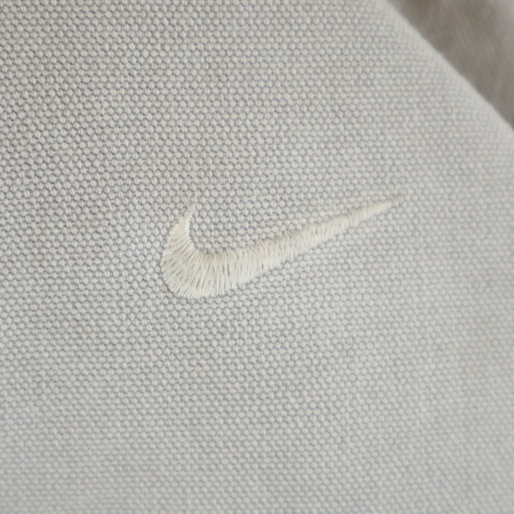NIKE(ナイキ) LIFE UL DYE FULLZIP JACKET コットンキャンバス地 ジップアップフーデッドジャケット グレー FZ6576-014