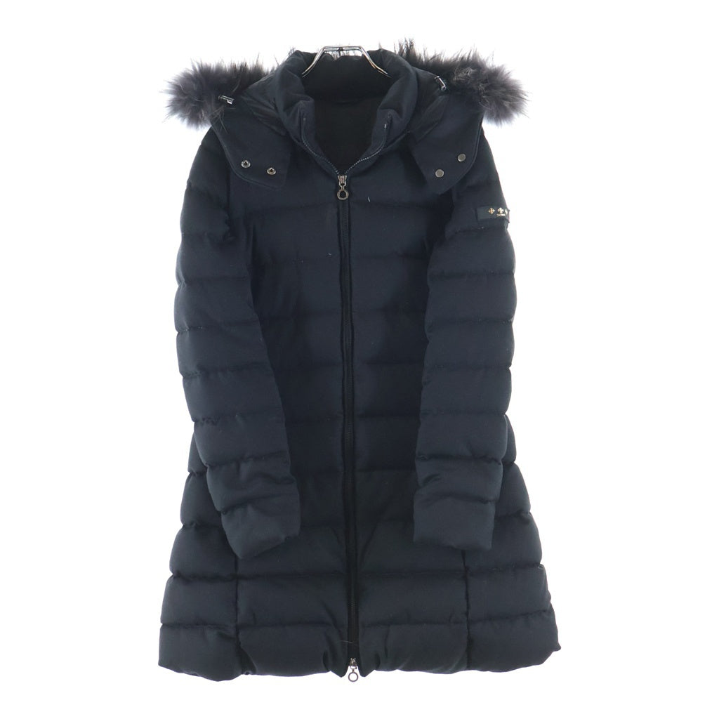 TATRAS(タトラス) 20AW LAVIANA ラビアナ ファーフーデッド ダウンコート ジャケット レディース ブラック LTAT20A4571