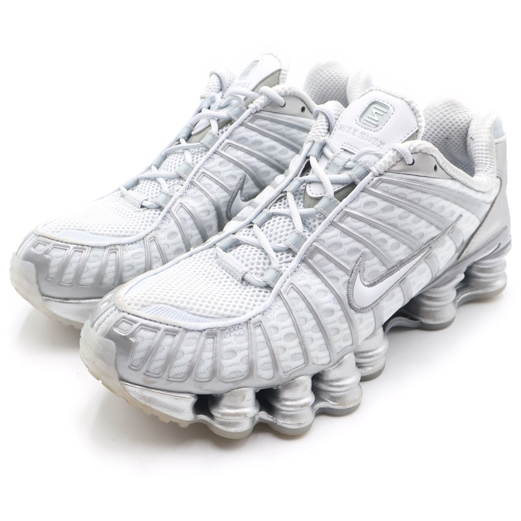 NIKE(ナイキ) WMNS SHOX TL Pure Platinum and Metallic Silver ウィメンズ ショックス ローカットスニーカー シルバー US10/27cm AR3566-003 レディース