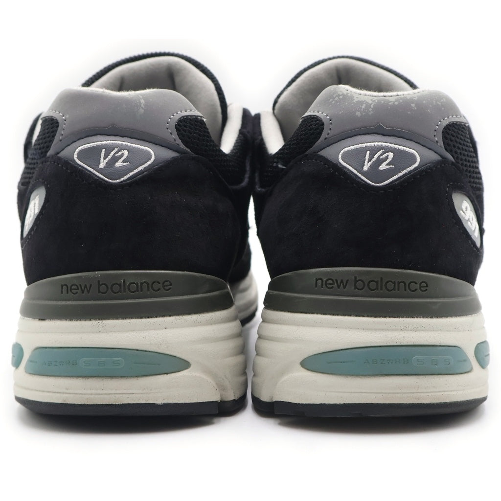 New Balance(ニューバランス) U991BK2 スウェード ローカットスニーカー ブラック US9.5/27.5cm