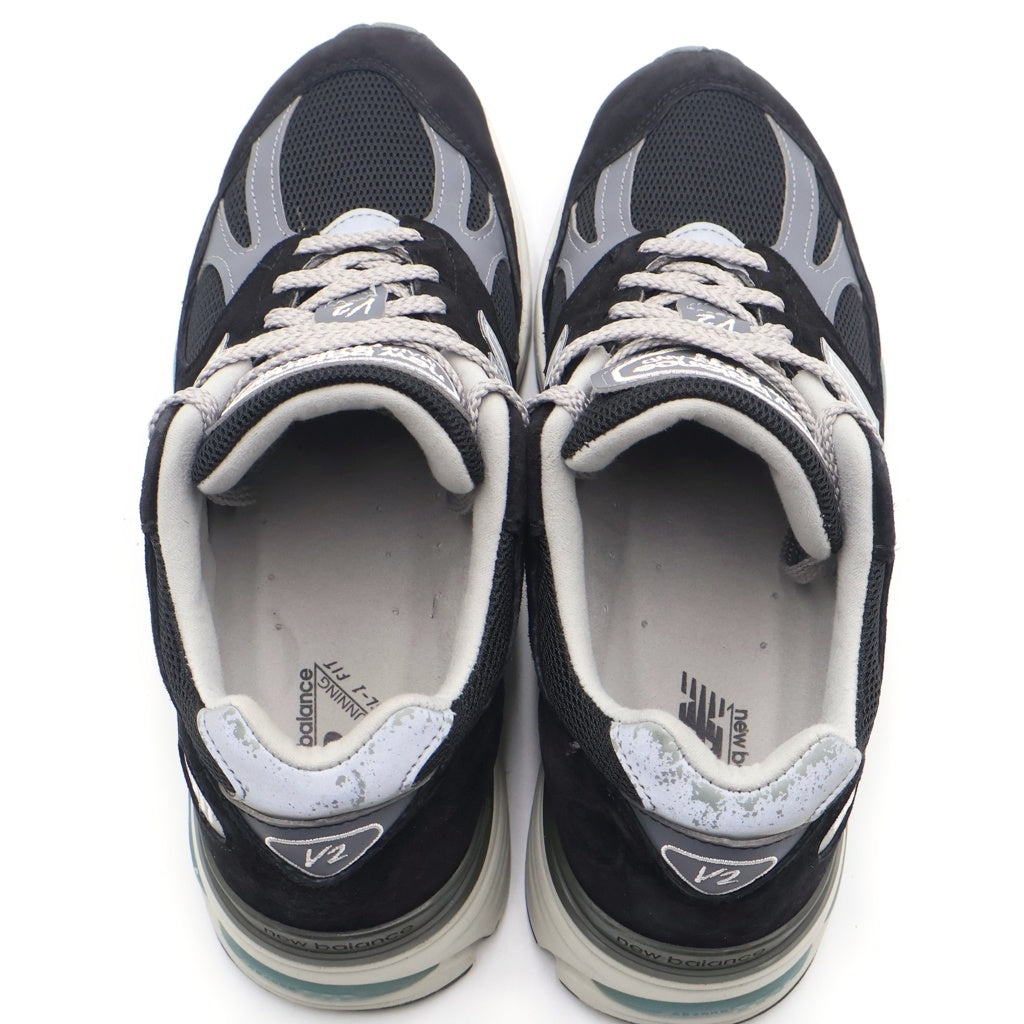 New Balance(ニューバランス) U991BK2 スウェード ローカットスニーカー ブラック US9.5/27.5cm
