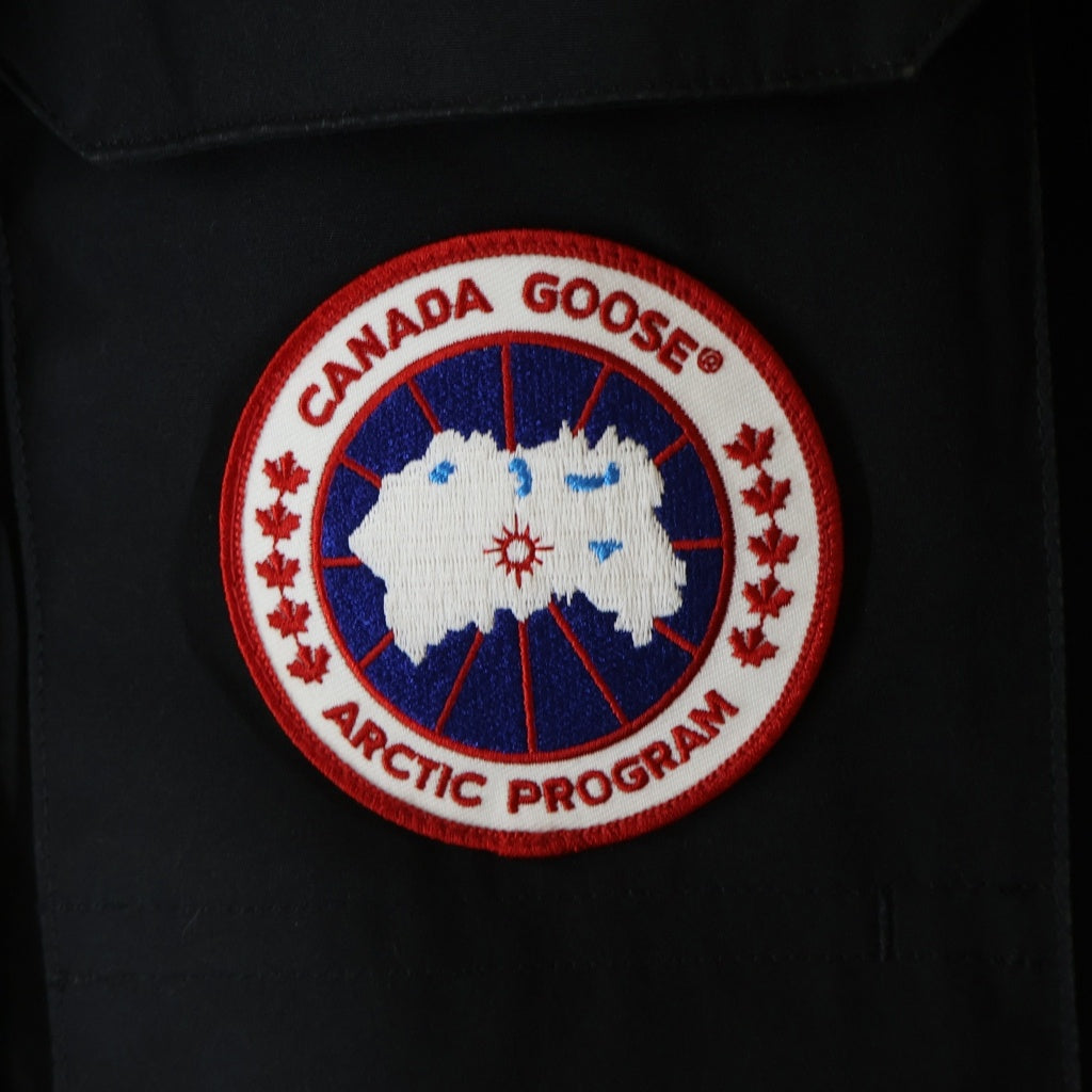 CANADA GOOSE(カナダグース) CITADEL シタデル ファーフーデッド ダウンジャケット ブラック 4567JM