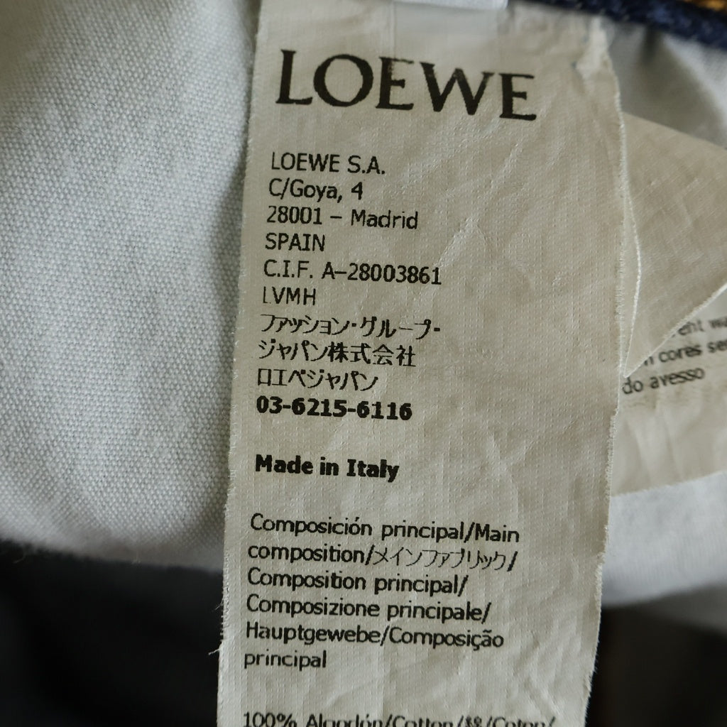 LOEWE(ロエベ) TURN-UP DENIM JEANS フィッシャーマン ターンアップ