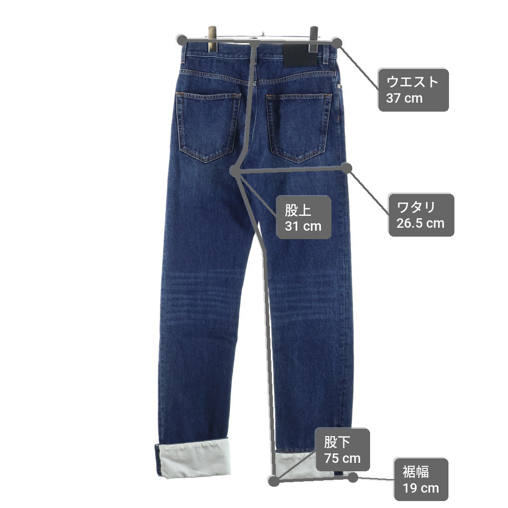 LOEWE(ロエベ) TURN-UP DENIM JEANS フィッシャーマン ターンアップ