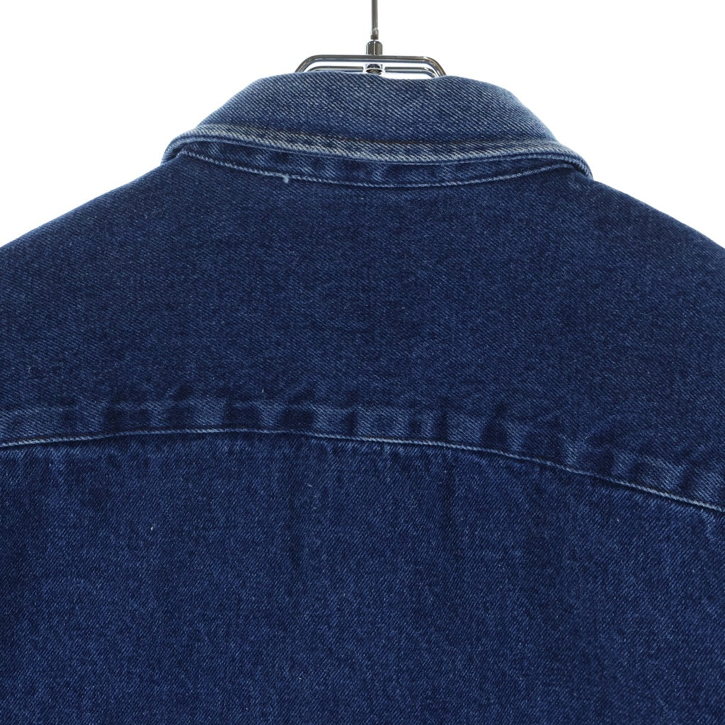 AMI Alexandre Mattiussi(アミアレクサンドルマテュッシ) WORN BLUE DENIM SHIRT ウォーン ブルー 長袖デニムシャツ レディース インディゴ FSH134.DE0025