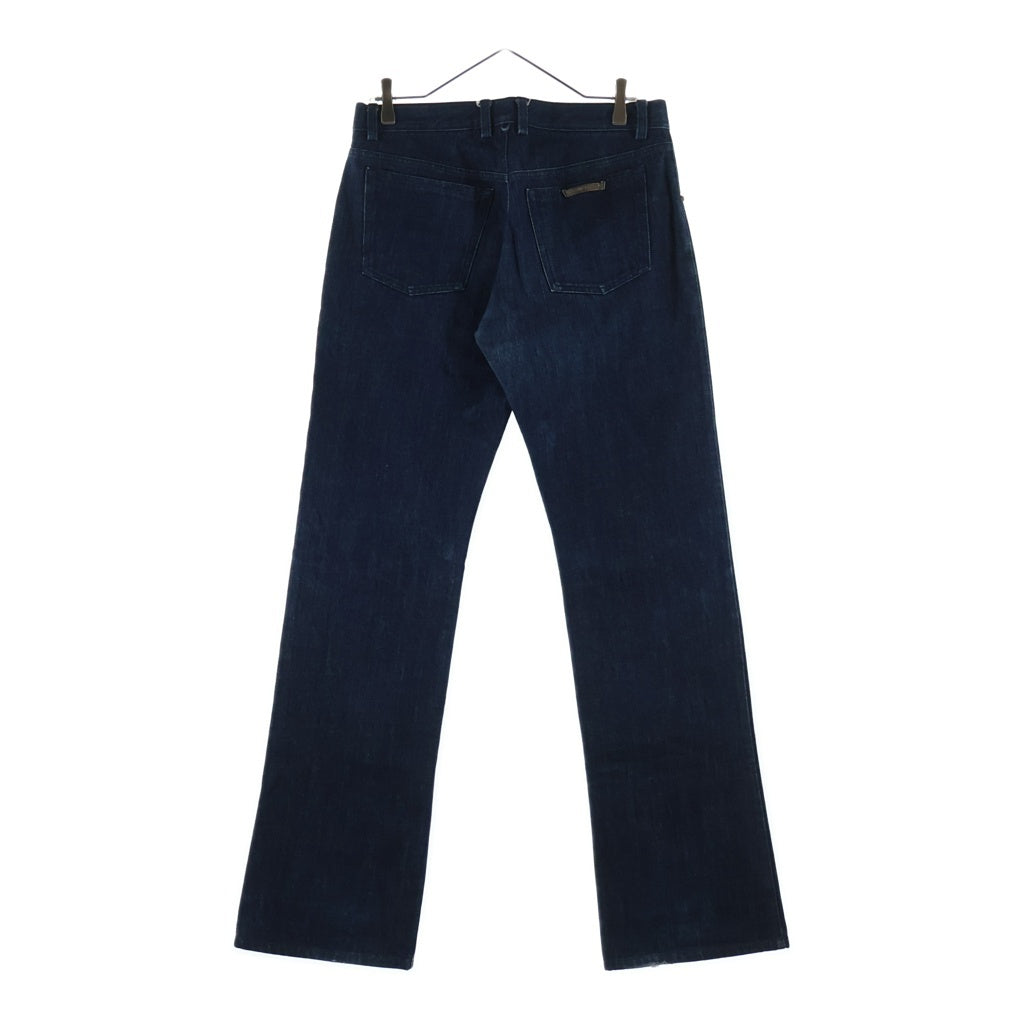 CHROME HEARTS(クロムハーツ) OLD DNM PANTS オールド ホースシューボタン ボタンフライ フレアデニムパンツ インディゴ