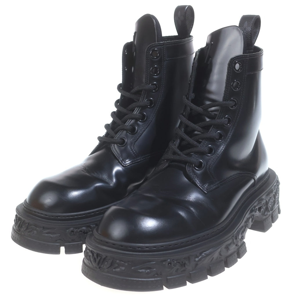 LOUIS VUITTON(ルイヴィトン) LVバロックライン レザー ハイカットブーツ