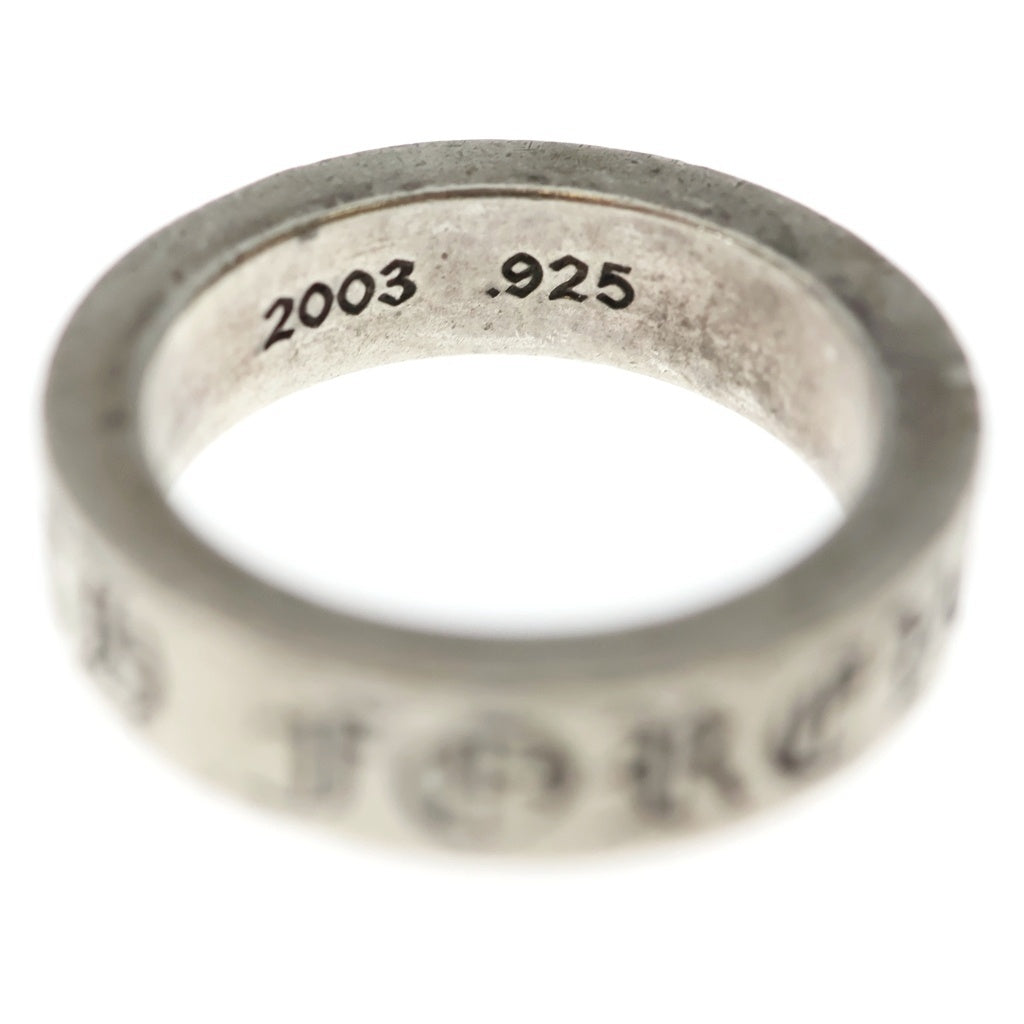 CHROME HEARTS(クロムハーツ) 6mm SPACER FOREVER 6mmスペーサーリング フォーエバー シルバー BCA337