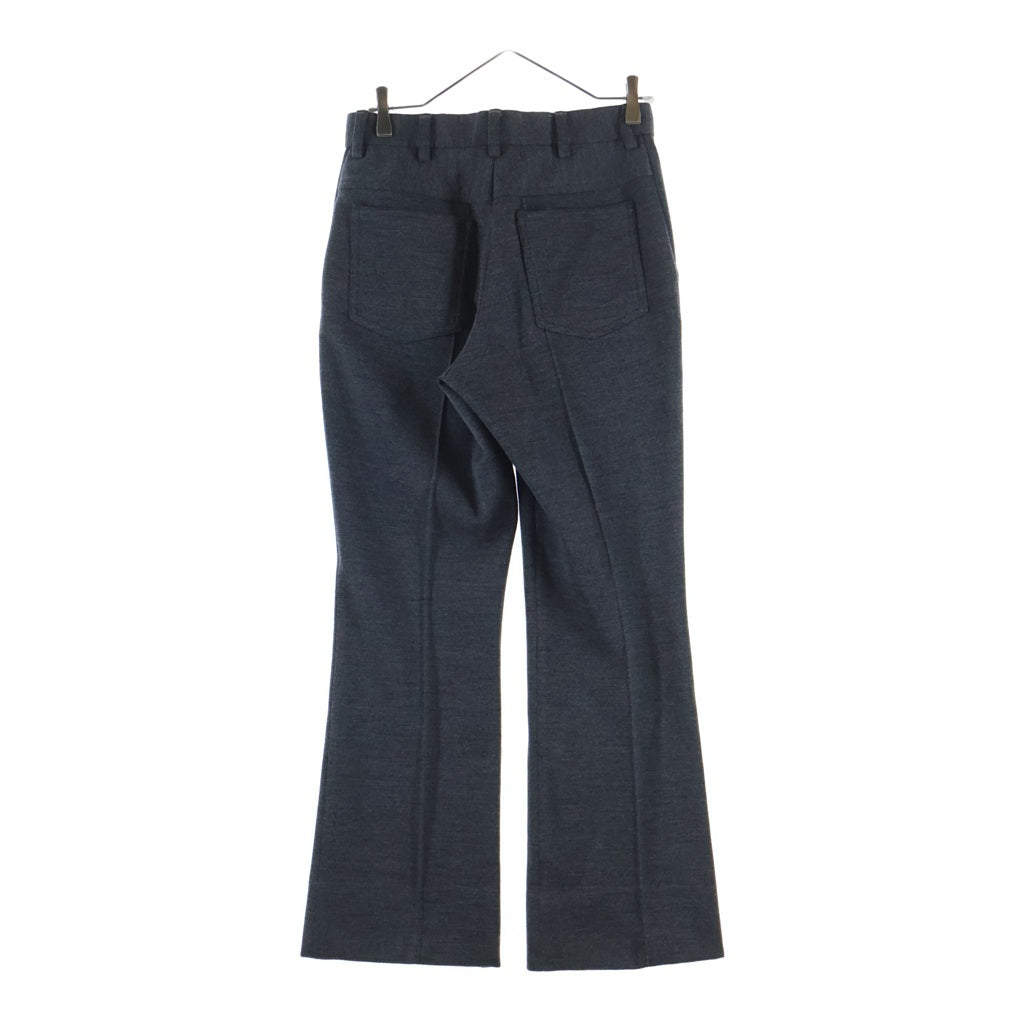 kolor(カラー) 21AW サンプル ウール セミフレア スラックスパンツ グレー 21WCL-SAMPLE