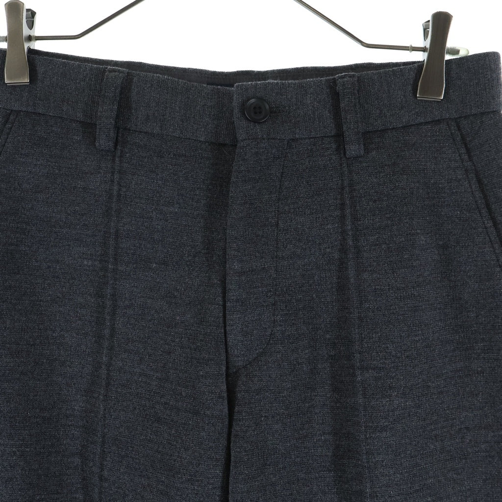 kolor(カラー) 21AW サンプル ウール セミフレア スラックスパンツ グレー 21WCL-SAMPLE
