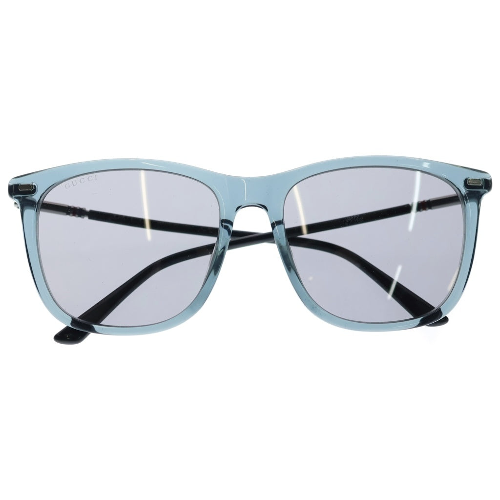 GUCCI(グッチ) アジアンフィット ウェリントンシェイプ サングラス メガネ ブルー GG0518SA