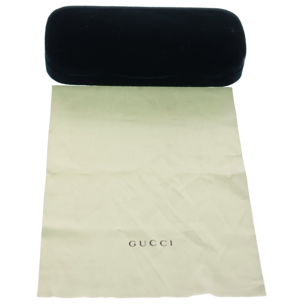 GUCCI(グッチ) アジアンフィット ウェリントンシェイプ サングラス メガネ ブルー GG0518SA