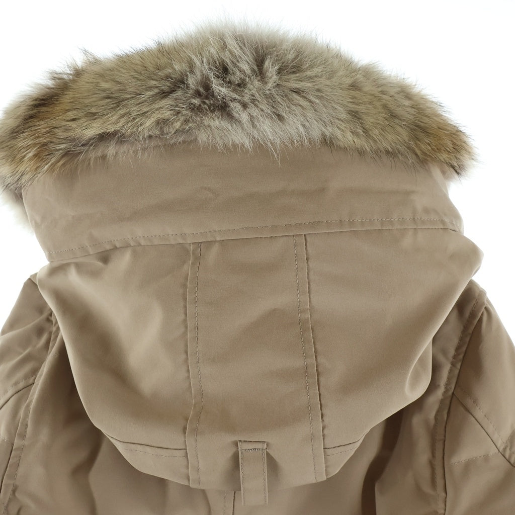 CANADA GOOSE(カナダグース) MACKENZIE マッケンジー ファーフーデッド ダウンジャケット レディース ベージュ 2302JL