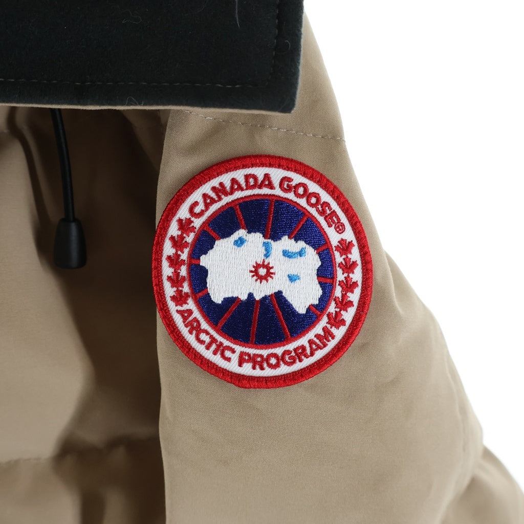 CANADA GOOSE(カナダグース) MACKENZIE マッケンジー ファーフーデッド ダウンジャケット レディース ベージュ 2302JL
