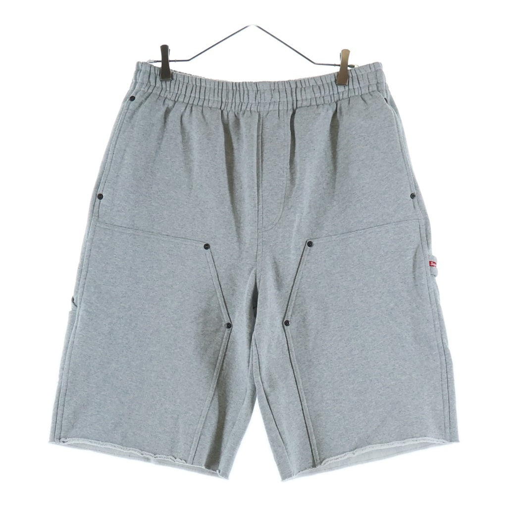 SUPREME(シュプリーム) 26SS Double Knee Painter Sweatshort ダブルニー ペインター スウェットショーツ ハーフパンツ グレー