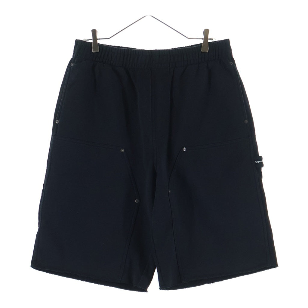 SUPREME(シュプリーム) 26SS Double Knee Painter Sweatshort ダブルニー ペインター スウェットショーツ ハーフパンツ ブラック