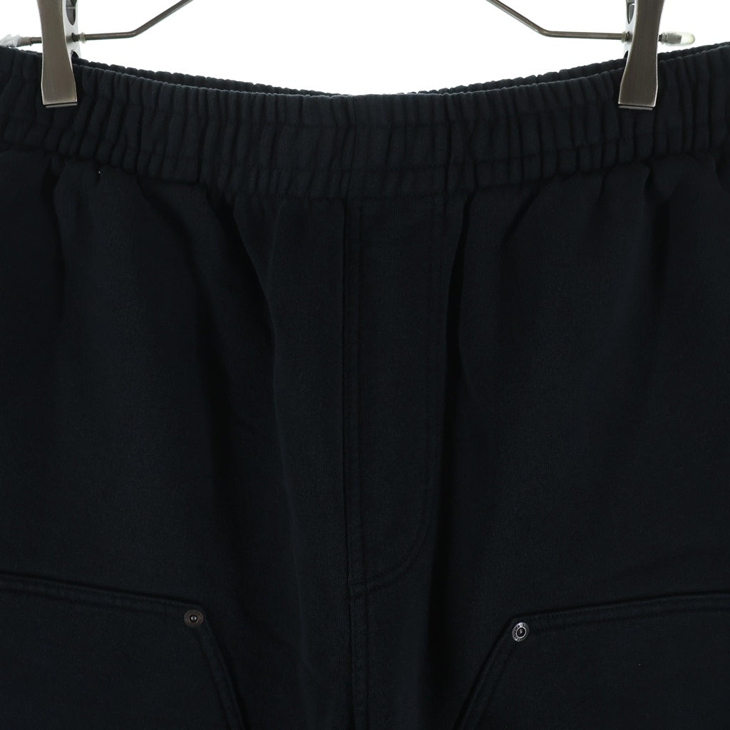 SUPREME(シュプリーム) 26SS Double Knee Painter Sweatshort ダブルニー ペインター スウェットショーツ ハーフパンツ ブラック