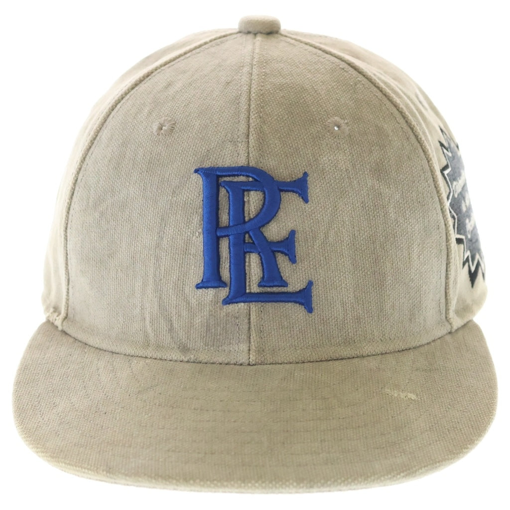 READY MADE(レディメイド) 24AW CAP/WHITE ユーズド加工 ベースボールキャップ 帽子 グレー RECL-CO-WH-00-00-293