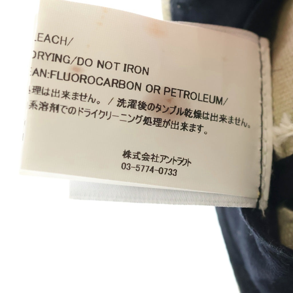 READY MADE(レディメイド) 24AW CAP/WHITE ユーズド加工 ベースボールキャップ 帽子 グレー RECL-CO-WH-00-00-293