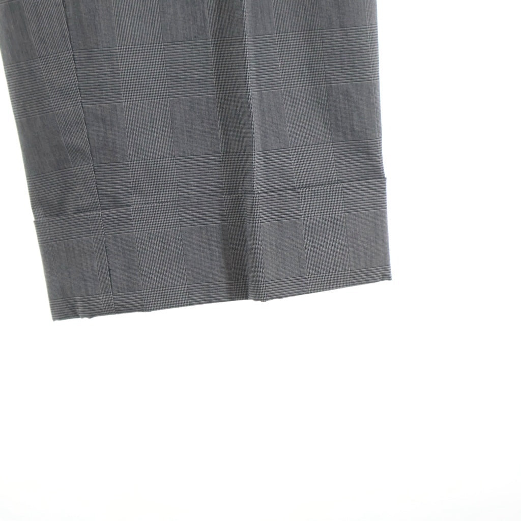 DRIES VAN NOTEN(ドリスヴァンノッテン) PHILIP 1465 M.W.PANTS フィリップ グレンチェック ノータック テーパード トラウザーパンツ グレー 855.020904-1465-802