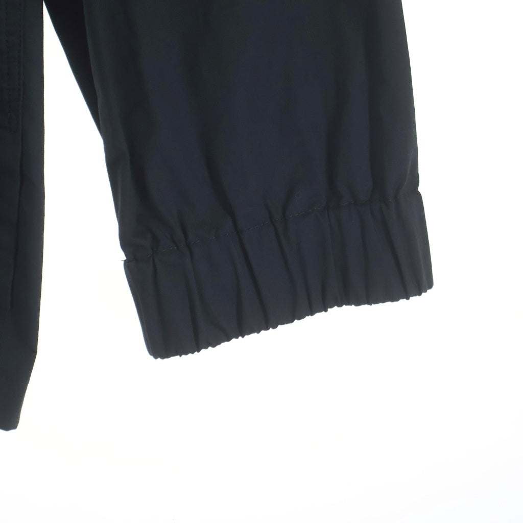 DRIES VAN NOTEN(ドリスヴァンノッテン) 25SS CARROCK 1147 M.W.SHIRT キャロック ハーフジップ フーデッド長袖シャツ ブラック 855.020738-1147-900