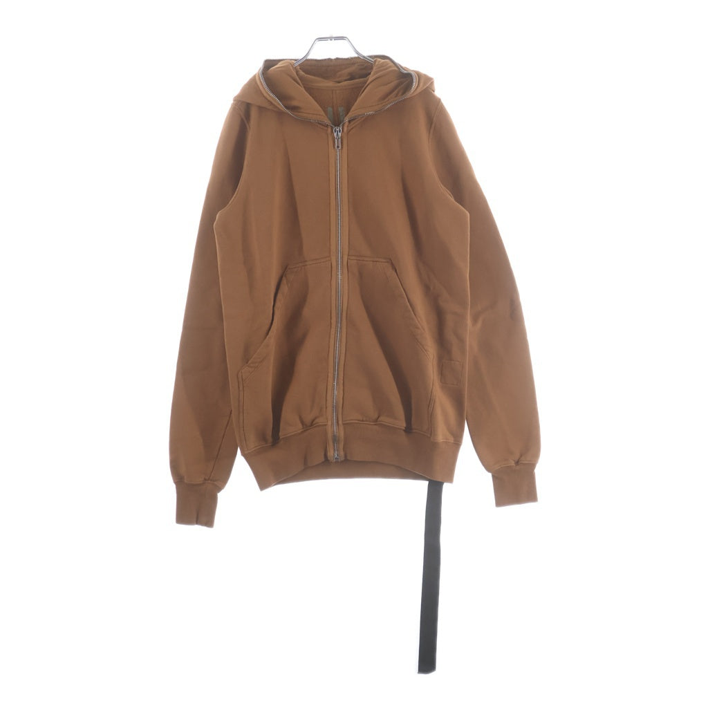 DRKSHDW(ダークシャドウ) 25SS GIMP ZIP SWEAT HOODIE ギンプ スウェット ジップアップパーカー フーディ ブラウン DU01E3291-F