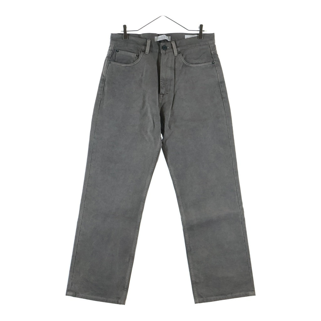 OUR LEGACY(アワーレガシー) 24SS THIRD CUT ヴィンテージ加工 サードカット ストレート デニムパンツ グレー M2245TAC