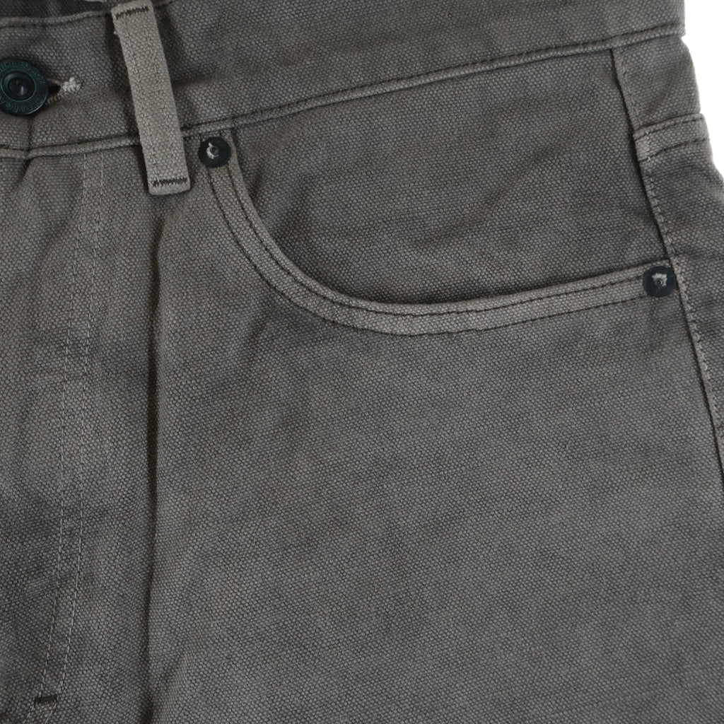 OUR LEGACY(アワーレガシー) 24SS THIRD CUT ヴィンテージ加工 サードカット ストレート デニムパンツ グレー M2245TAC