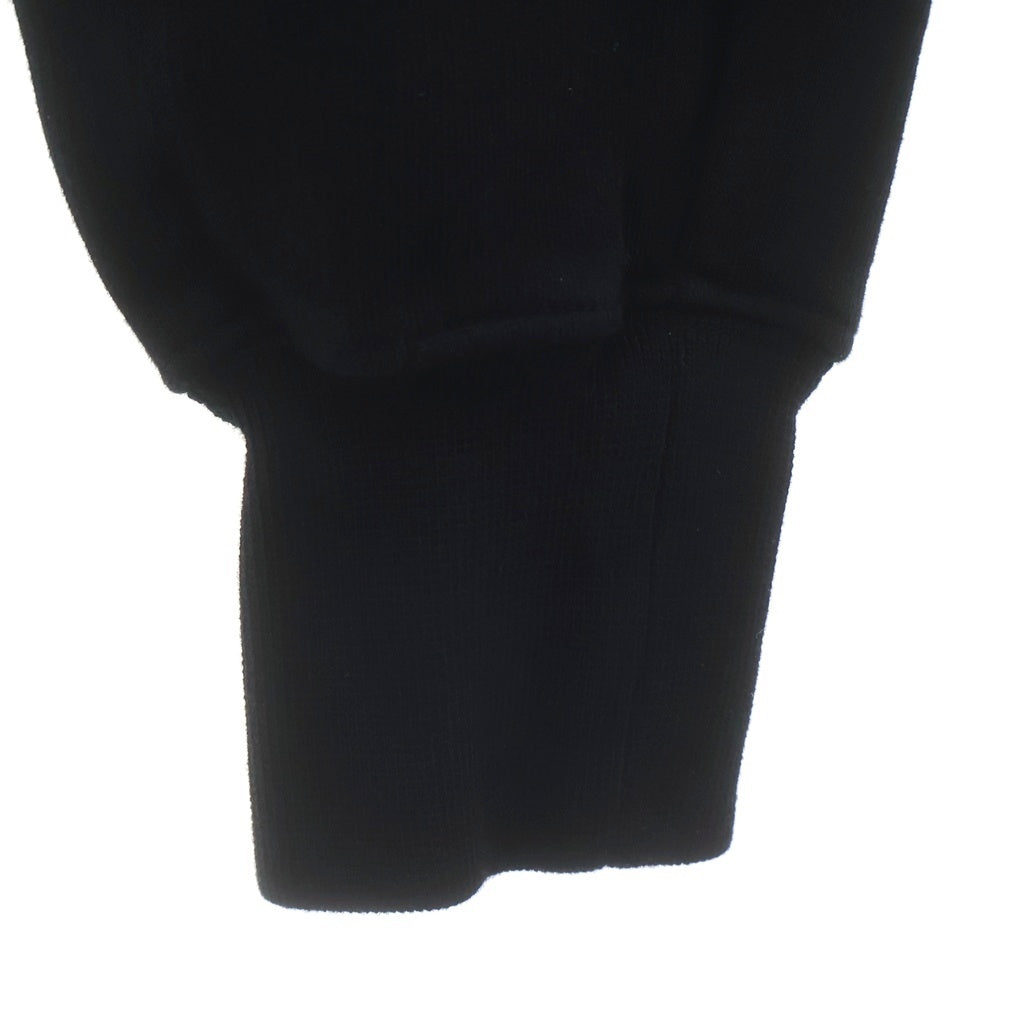 DRKSHDW(ダークシャドウ) 25SS GIMP ZIP SWEAT HOODIE ギンプ スウェット ジップアップパーカー フーディ ブラック DU01E3291-F