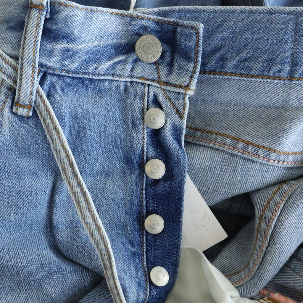 Acne Studios(アクネ ストゥディオズ) 1991 TOJ LIGHT BLUE VINTAGE 1991ルーズフィットジーンズ ワイドデニムパンツ インディゴ C00039