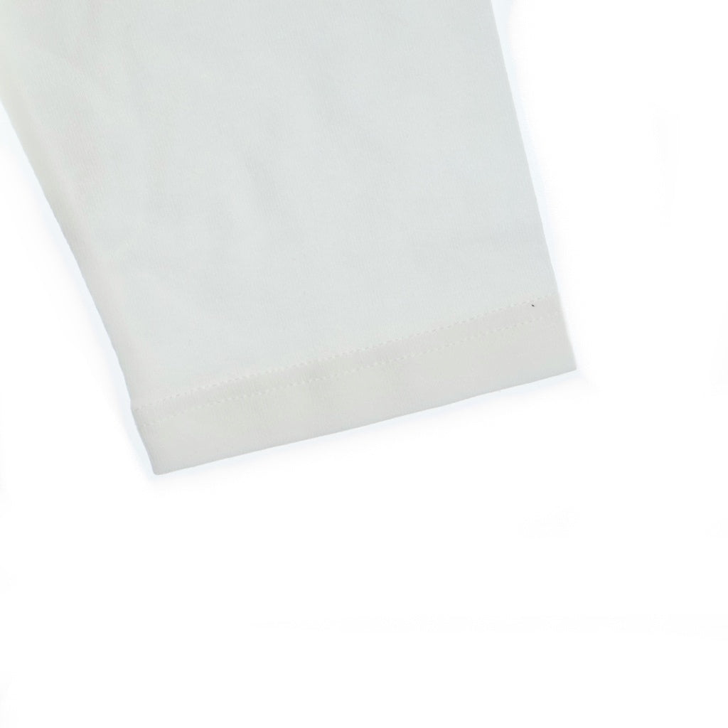 JIL SANDER(ジルサンダー) 24AW T-SHIRT LS バックロゴプリント クルーネック 長袖Tシャツ カットソー ホワイト J22GC0188 J46219