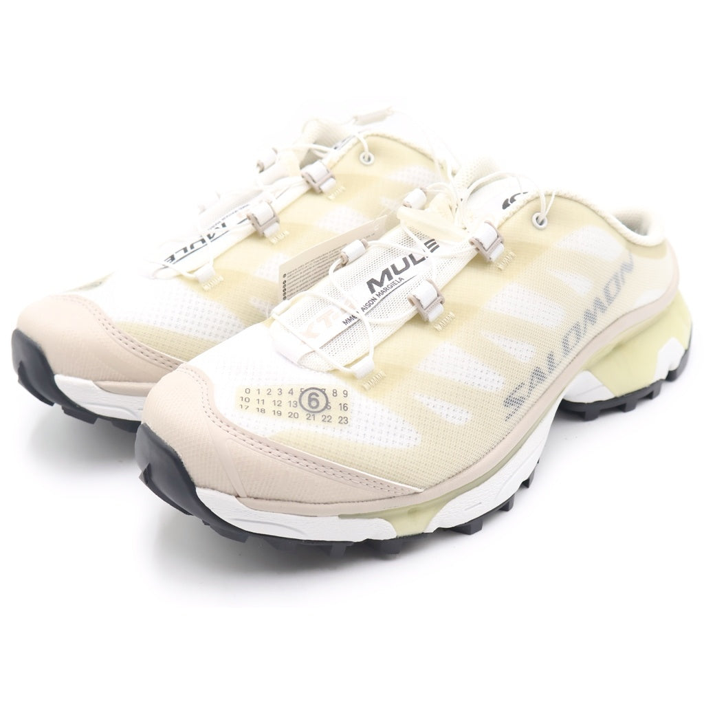 SALOMON(サロモン) ×MM6 Maison Margiela XT4 MULE 2 エムエムシックスメゾンマルジェラ XT4 ミュールローカットスニーカー ベージュ/ホワイト US9/27cm 478112