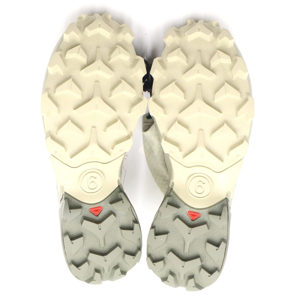 SALOMON(サロモン) ×MM6 Maison Margiela CROSS LOW エムエムシックスメゾンマルジェラ クロス ローカットスニーカー グリーン レディース US5/23cm 477084