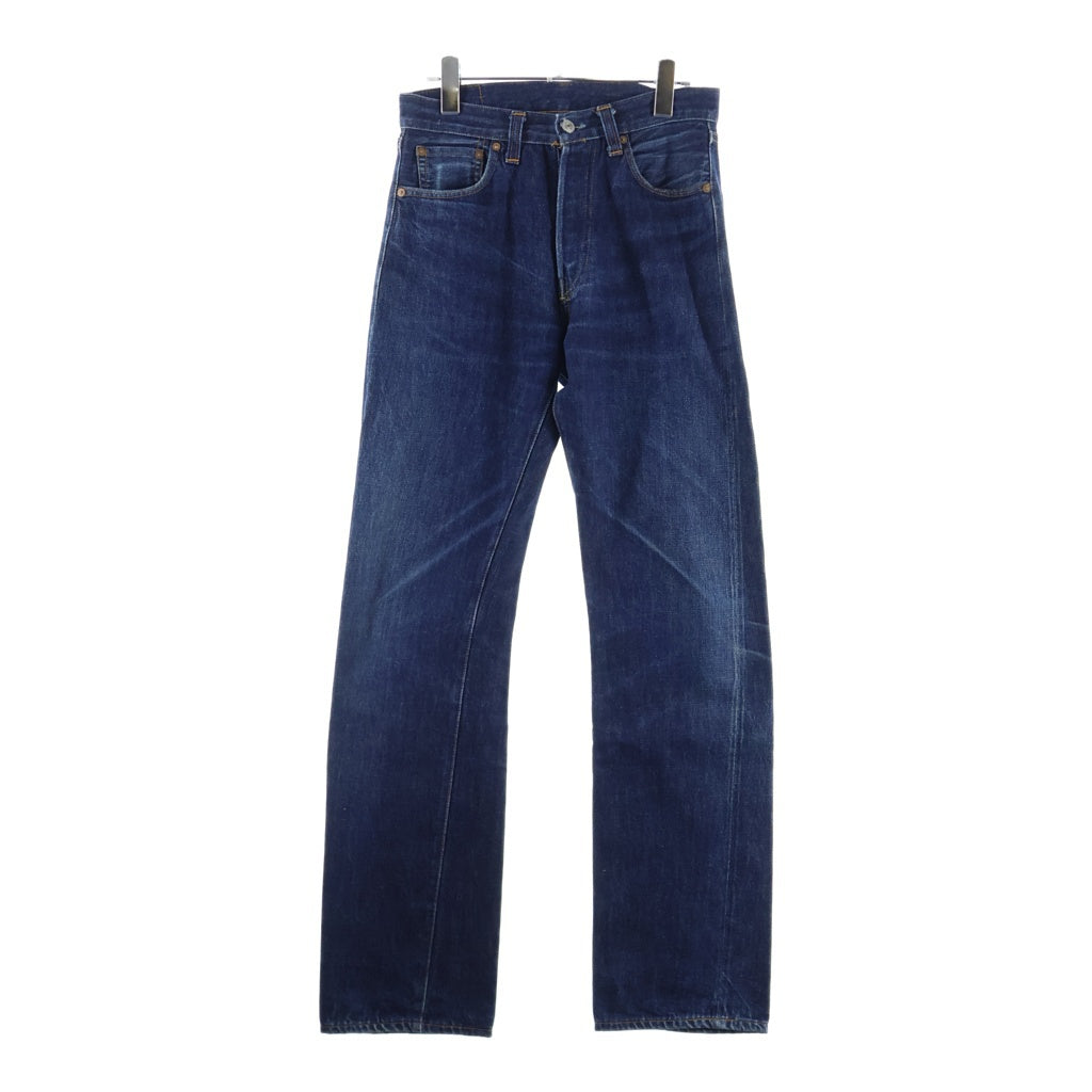Levi's VINTAGE CLOTHING(リーバイス ビンテージ クロージング) 00S 501XX 1947年復刻 片面BIG E バレンシア工場 ボタン裏555 赤耳 ボタンフライストレートデニムパンツ 47501-0117