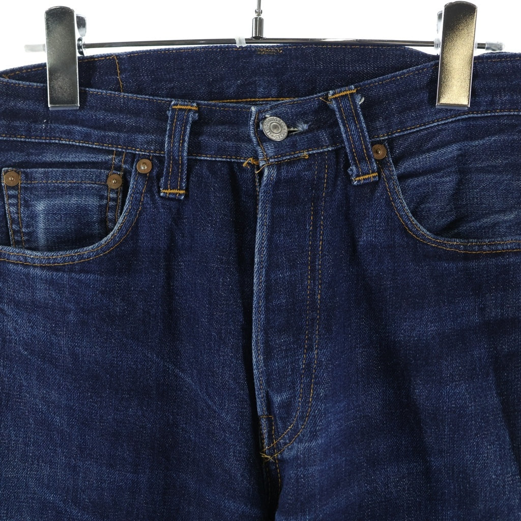 Levi's VINTAGE CLOTHING(リーバイス ビンテージ クロージング) 00S 501XX 1947年復刻 片面BIG E バレンシア工場 ボタン裏555 赤耳 ボタンフライストレートデニムパンツ 47501-0117