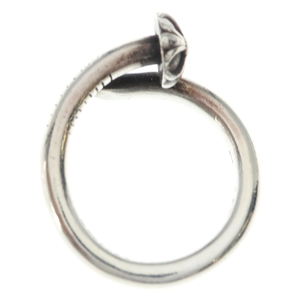CHROME HEARTS(クロムハーツ) NAIL CRSBALL ネイル クロスボール リング シルバー BCA349