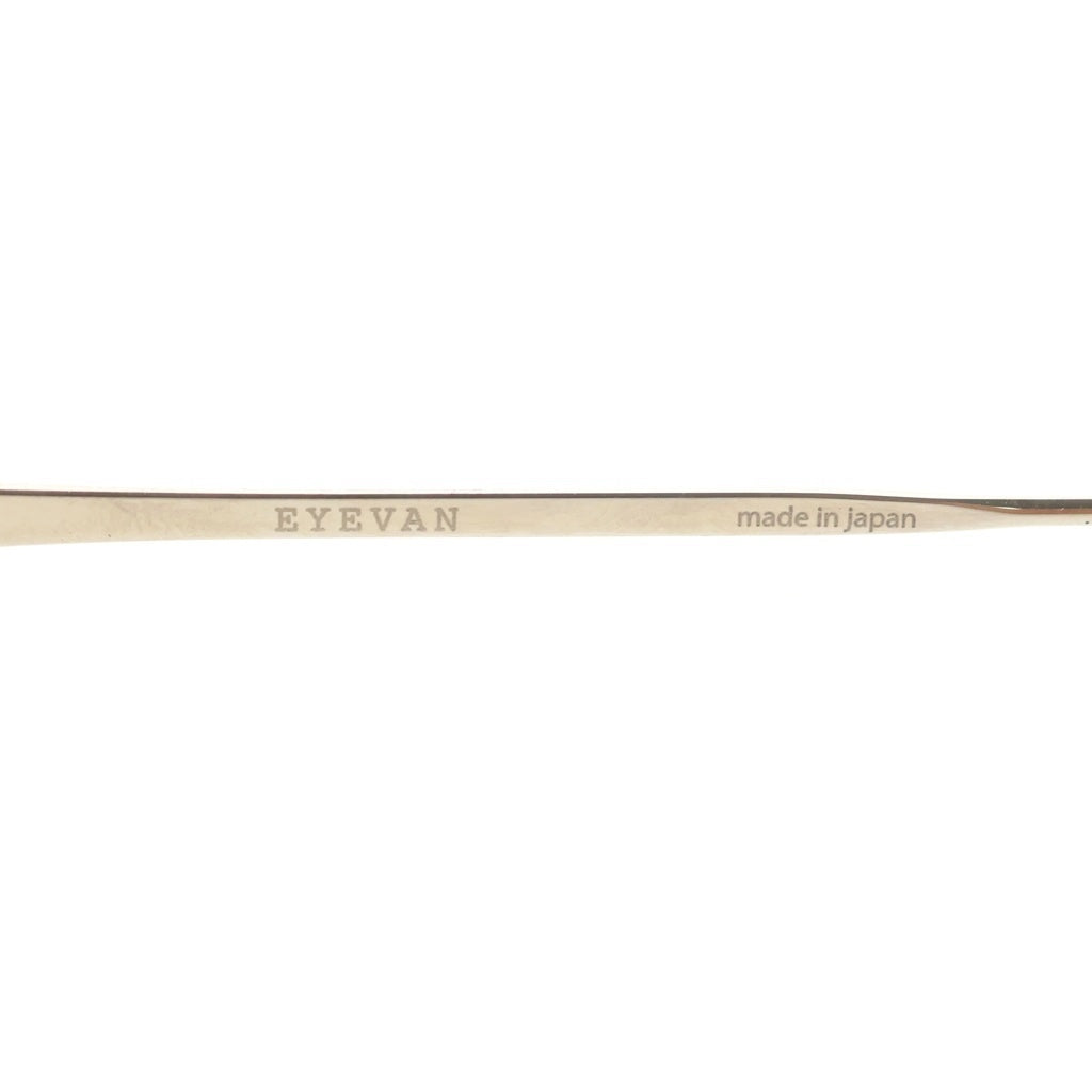 EYEVAN(アイヴァン) E-0518 オクタゴンフレーム クリア サングラス メガネ グリーン/ゴールド