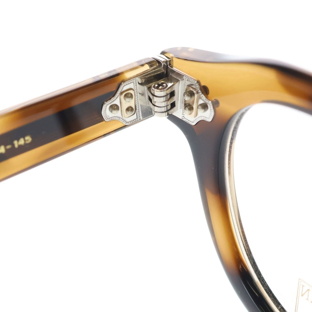 EYEVAN(アイヴァン) 7285 MODEL340 ウェリントンフレーム クリア サングラス メガネ ブラウン