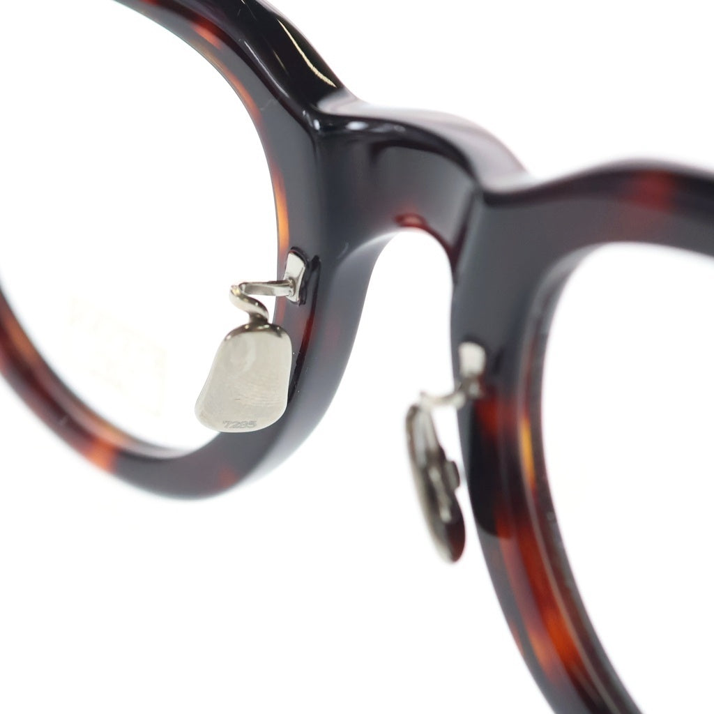 EYEVAN(アイヴァン) 7285 MODEL340 ウェリントンフレーム クリア サングラス メガネ ブラック/ブラウン