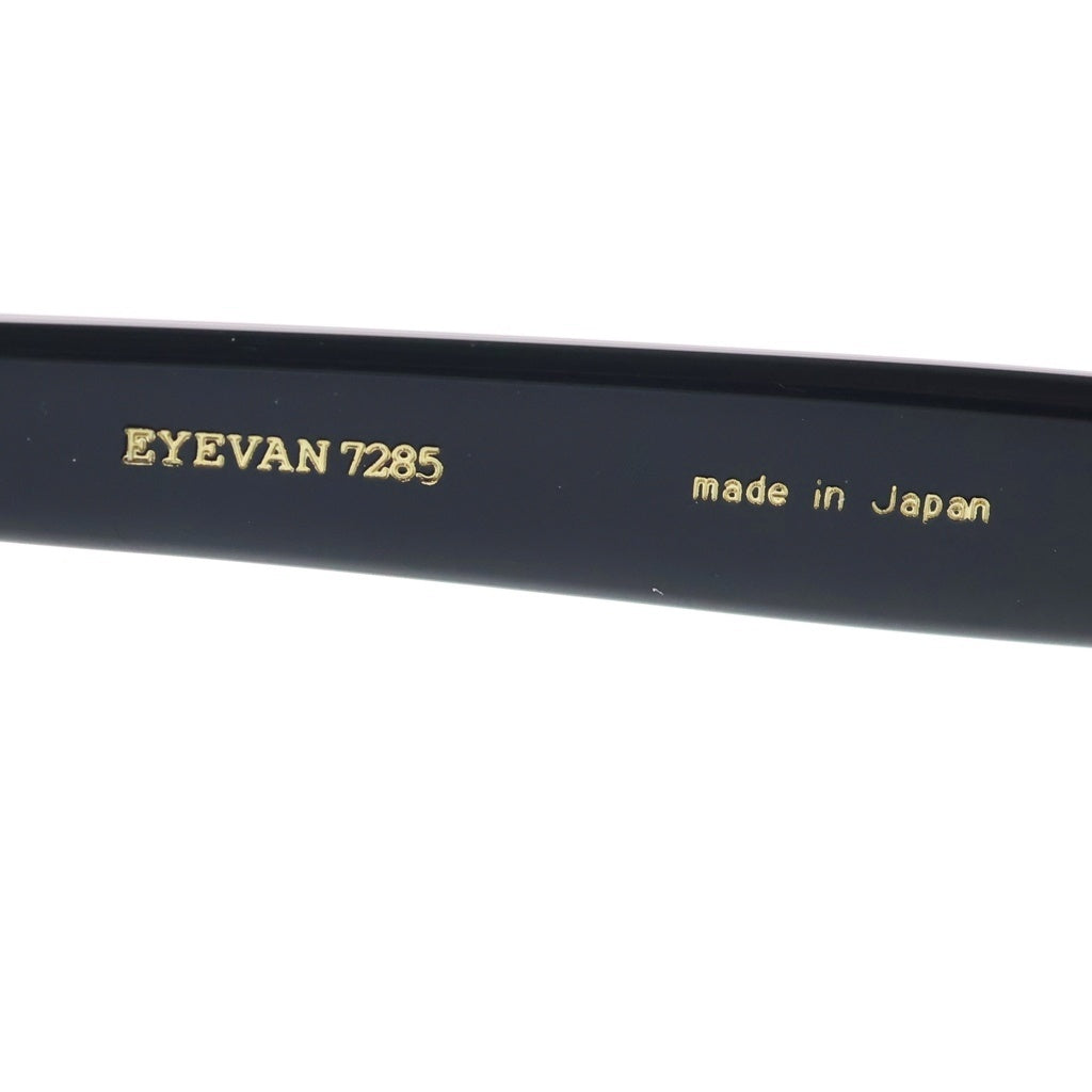 EYEVAN(アイヴァン) 7285 MODEL367 ウェリントンフレーム カラーレンズ サングラス メガネ ブルー/ブラック