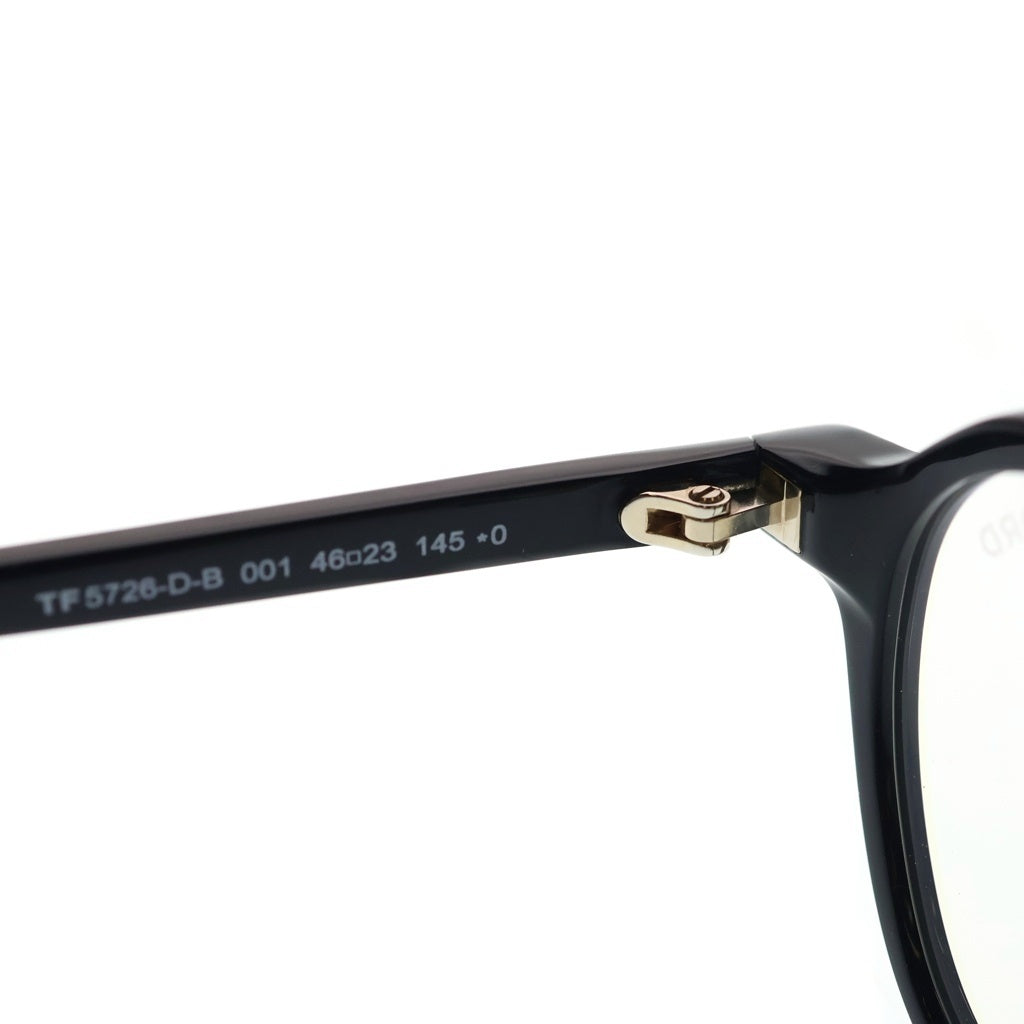 TOM FORD(トムフォード) TF5726-D-B アジアンフィット ウェリントンフレーム サングラス メガネ ブラック/ゴールド