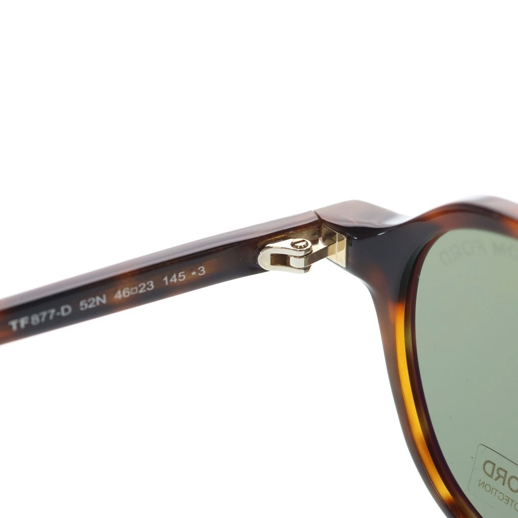 TOM FORD(トムフォード) TF877-D ウェリントンフレーム カラーレンズ サングラス メガネ ブラウン/ブラック