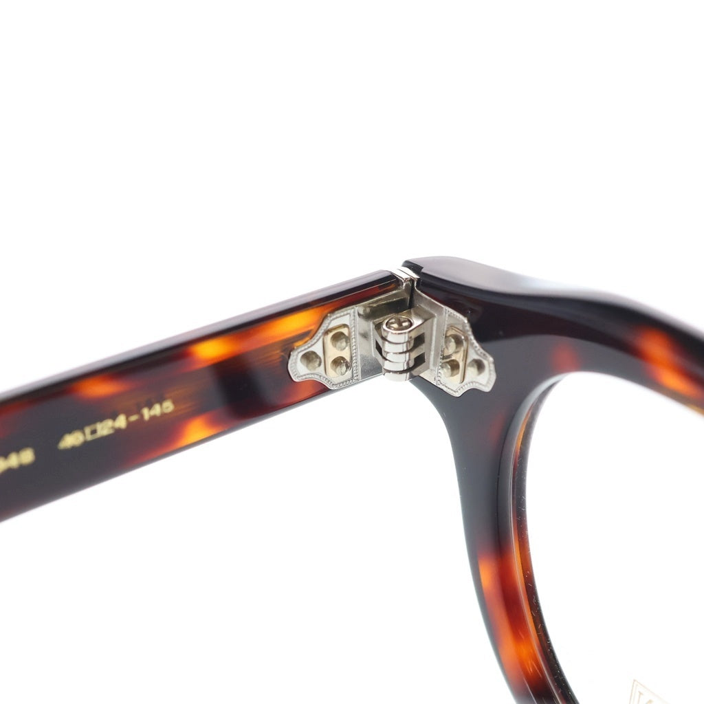 EYEVAN(アイヴァン) 7285 MODEL340 ウェリントンフレーム クリア サングラス メガネ ブラウン
