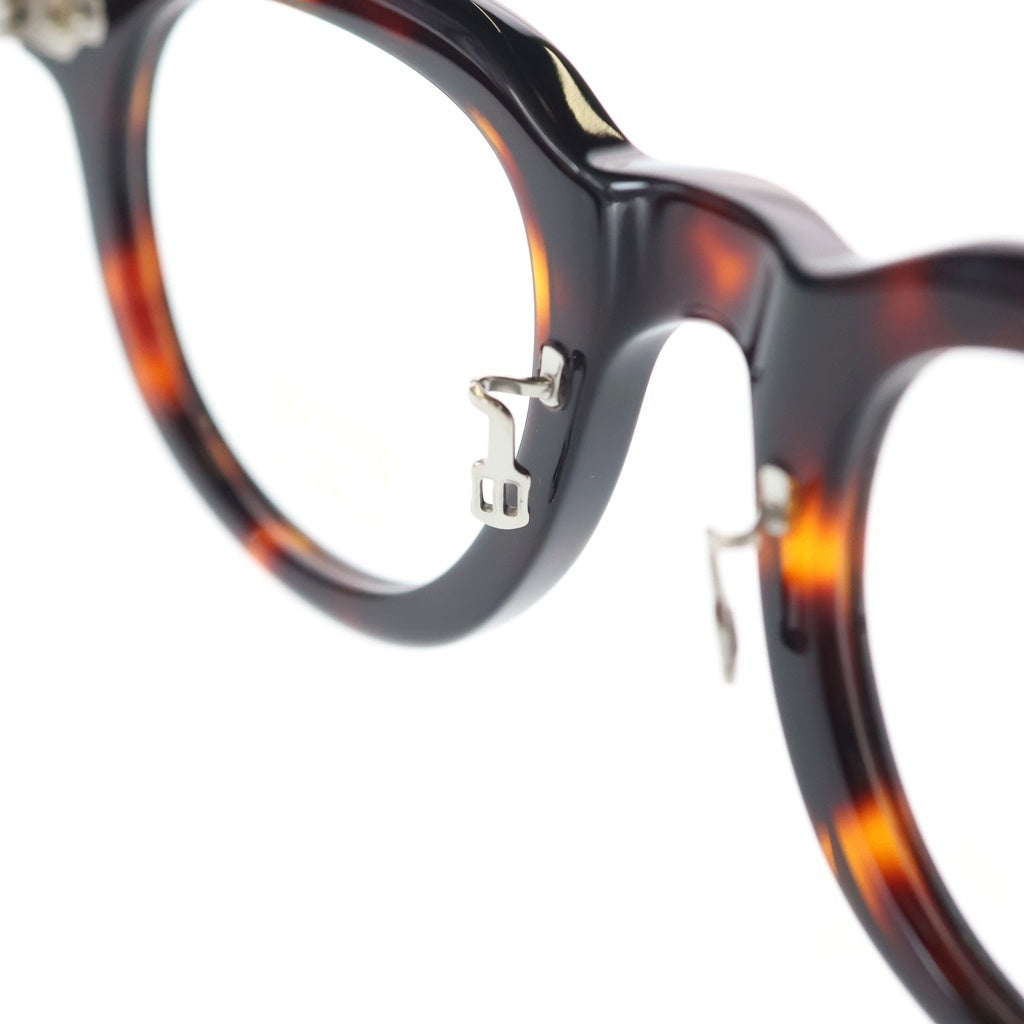 EYEVAN(アイヴァン) 7285 MODEL340 ウェリントンフレーム クリア サングラス メガネ ブラウン