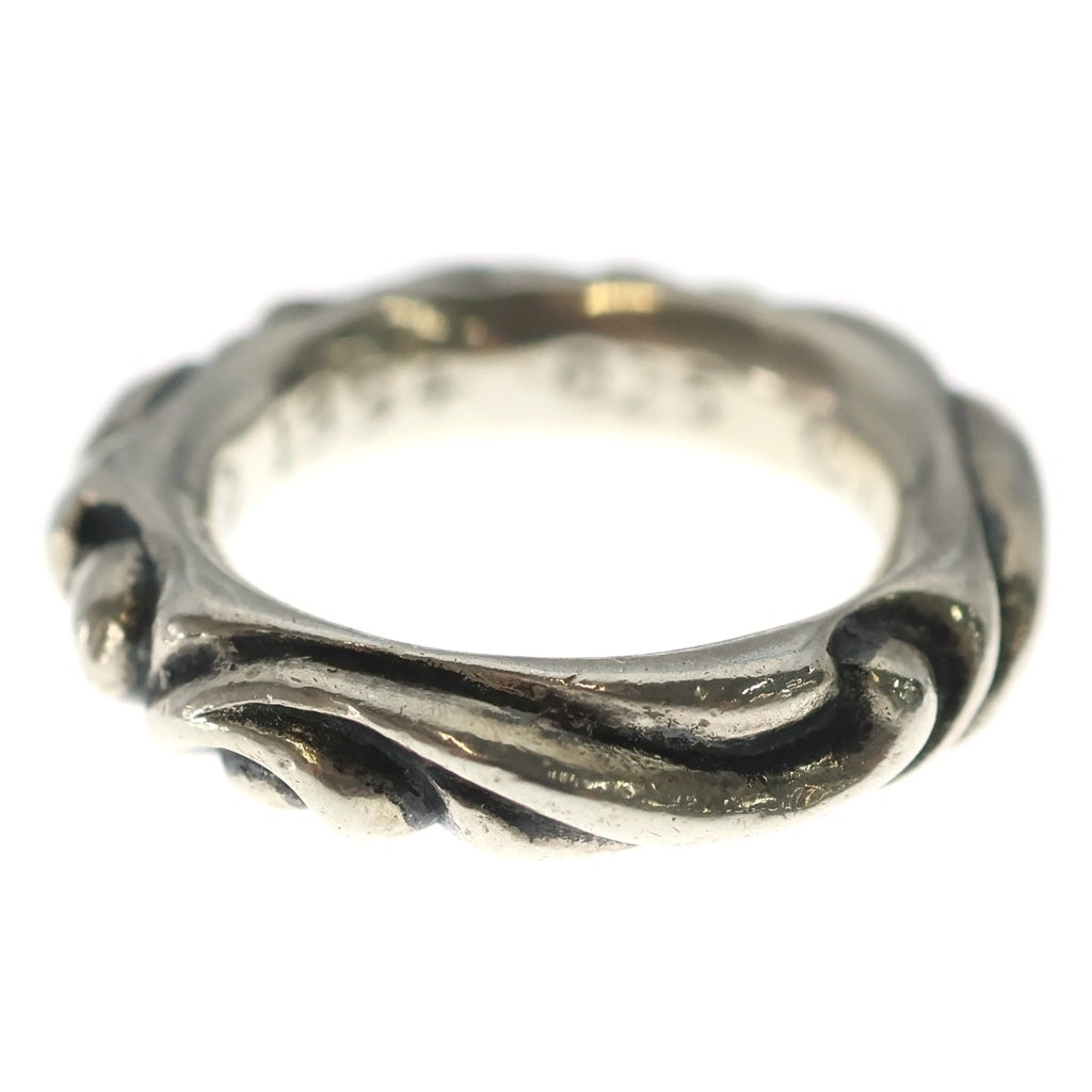 CHROME HEARTS(クロムハーツ) SCRL BAND スクロールバンド リング シルバー BCA351