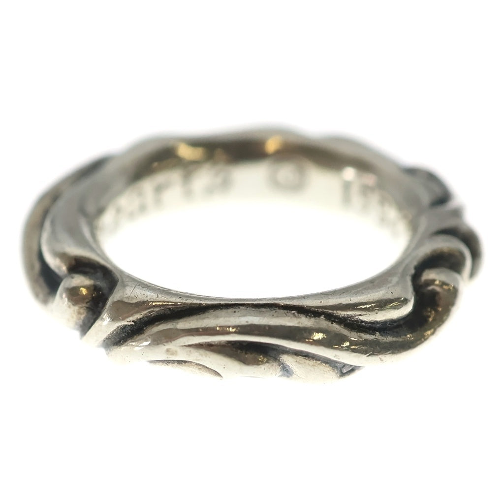 CHROME HEARTS(クロムハーツ) SCRL BAND スクロールバンド リング シルバー BCA351